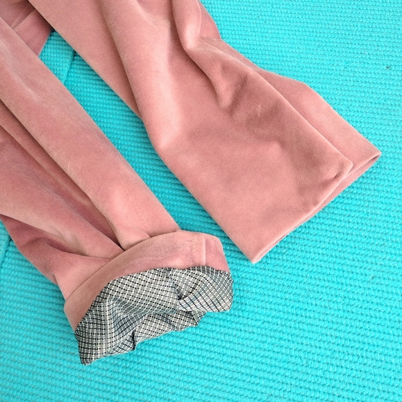 Allure Men Dusty Rose Pink Velvet Slim Fit Jacket Size 40S/0 - Picture 15 of 16